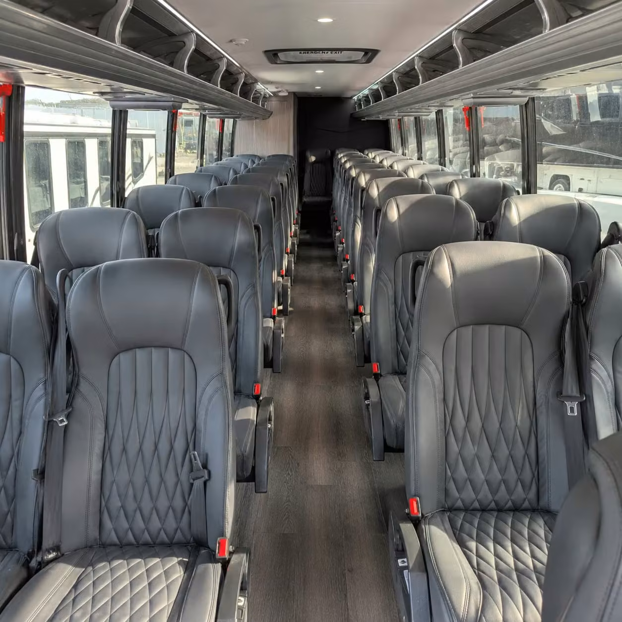 30 passenger minibus inside