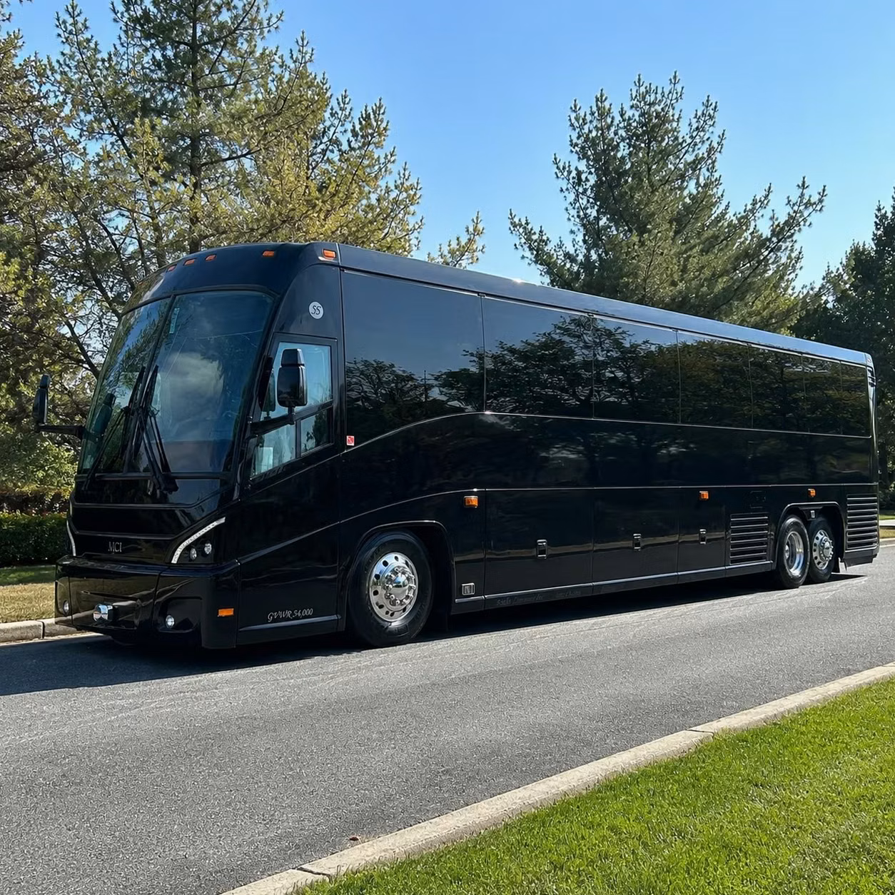 long distance bus rentals from roseville to lake tahoe and the sierra nevada
