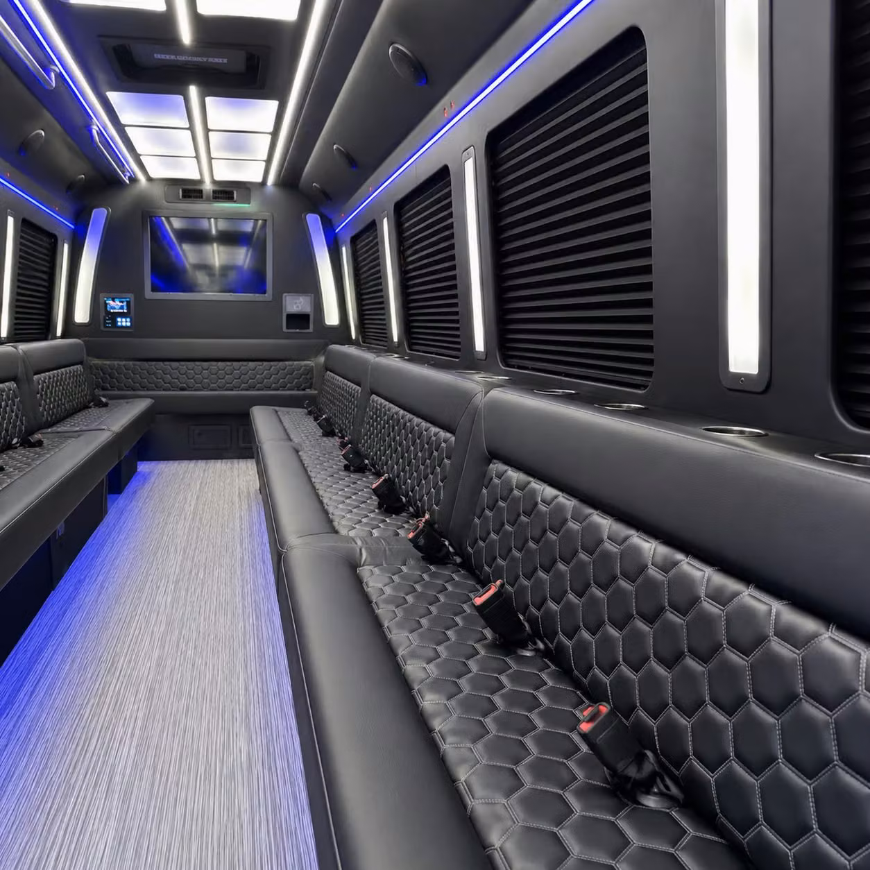 party bus interior