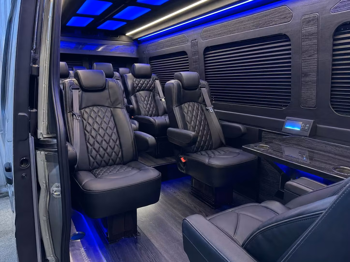 sprinter van transportation for groups and events across roseville